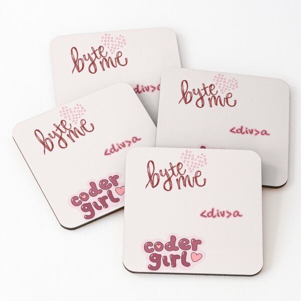 Item preview, coder girl - (mini designs packs) designed and sold by SOFTIA.