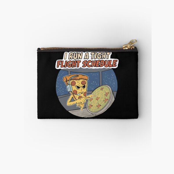 Item preview, Funny Pizza Air Traffic Controller - I Run A Tight Flight Schedule Pun designed and sold by Popstudio85.