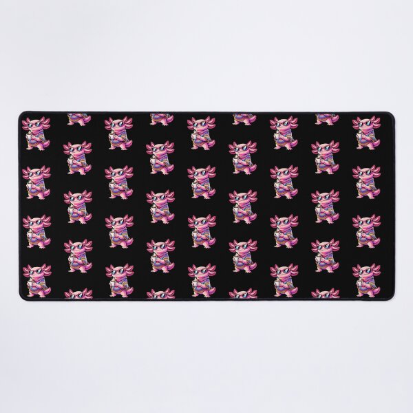 Item preview, Cute Cool Axolotl with Coffee – Cozy Pop Art Animal Illustration designed and sold by ColorSplash123.