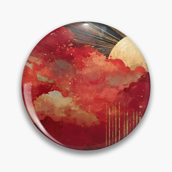 Item preview, Red Clouds and Golden Sun Art designed and sold by Pir8prints.