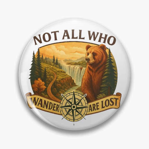 Item preview, Not All Who Wander Are Lost designed and sold by clintang.