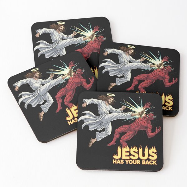 Item preview, Jesus Has Your Back designed and sold by deathanarchy.