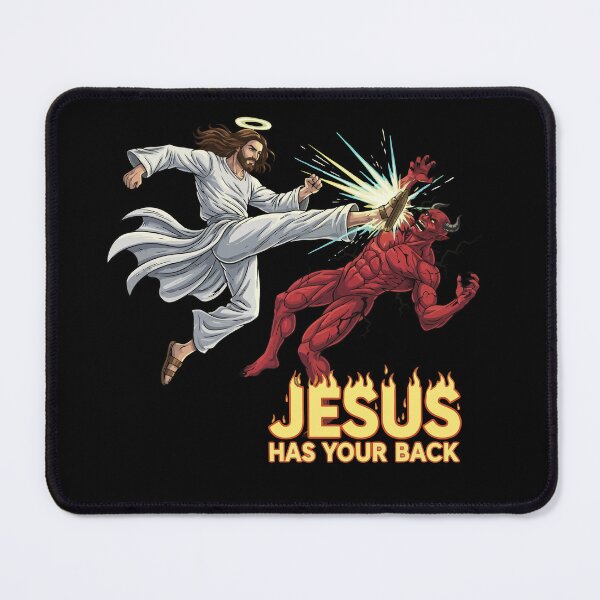 Item preview, Jesus Has Your Back designed and sold by deathanarchy.