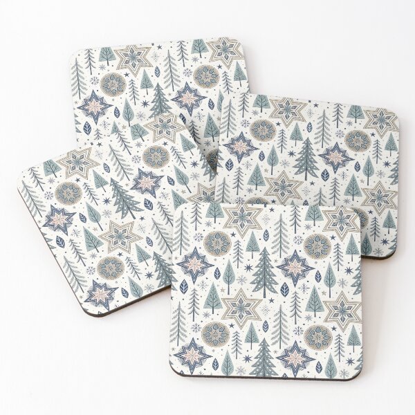 Item preview, Nordic Folk Party Borders | Scandinavian Folk Design 2 designed and sold by Shuga-Design.