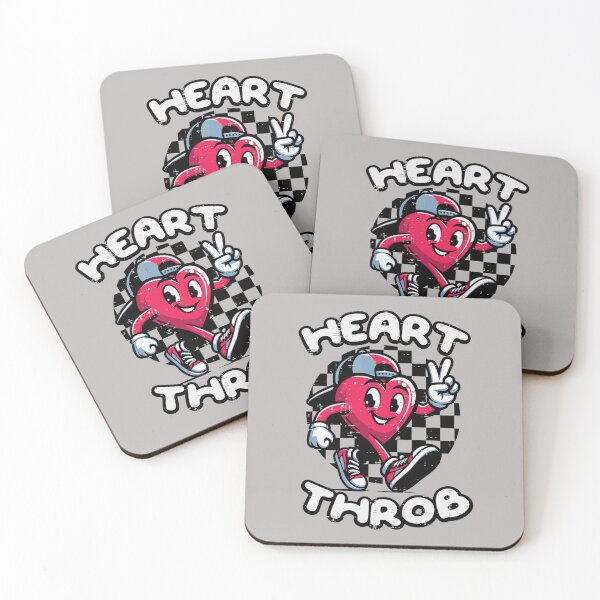 Item preview, Valentines Day Heart Throb Peace Retro Groovy Boys Kids Men designed and sold by mjohnson9.