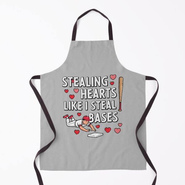 Item preview, Stealing Hearts Like I Steal Bases Valentines Day Baseball designed and sold by mjohnson9.