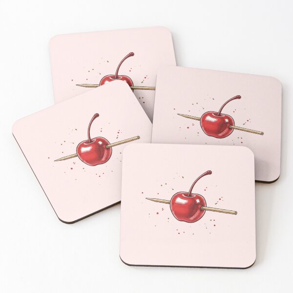 Item preview, Maraschino CHERRY on toothpick designed and sold by S-M-P-A.