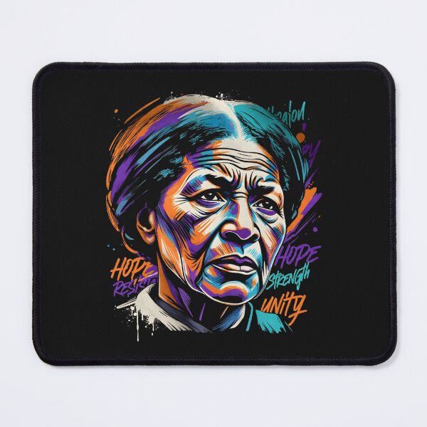 Item preview, Harriet Tubman Underground Railroad Conductor Portrait designed and sold by GrumpySableye.