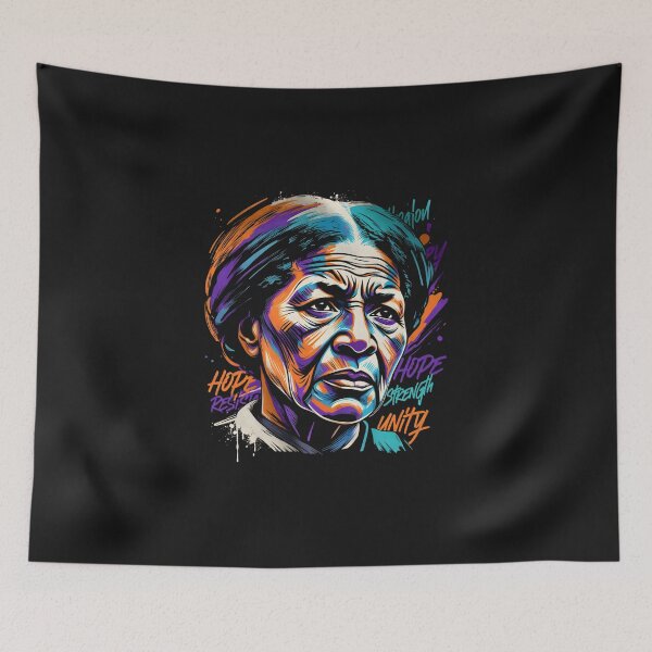 Item preview, Harriet Tubman Underground Railroad Conductor Portrait designed and sold by GrumpySableye.