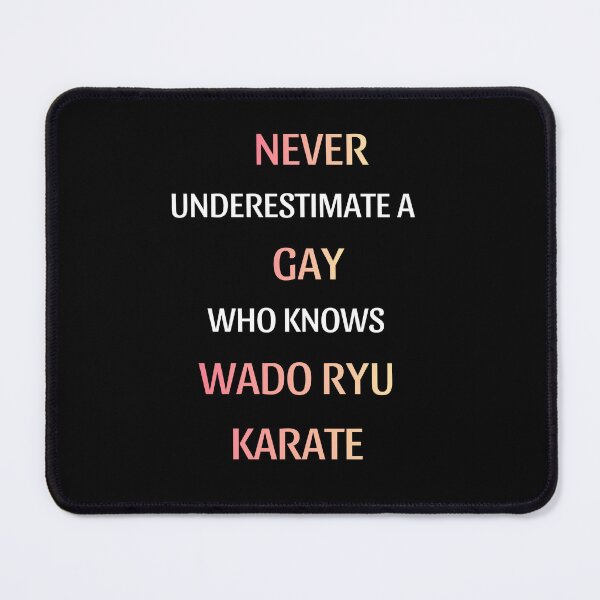 Item preview, Funny Gay Martial Artist Wado Ryu Karate designed and sold by thurma85.