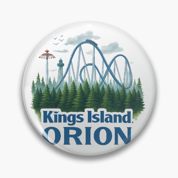 Item preview, Kings Island Orion Amusement Park Art designed and sold by clintang.