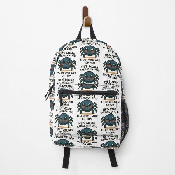 Item preview, He's More Afraid of You – Cute Spider Kids Tee designed and sold by FunnehGacha.