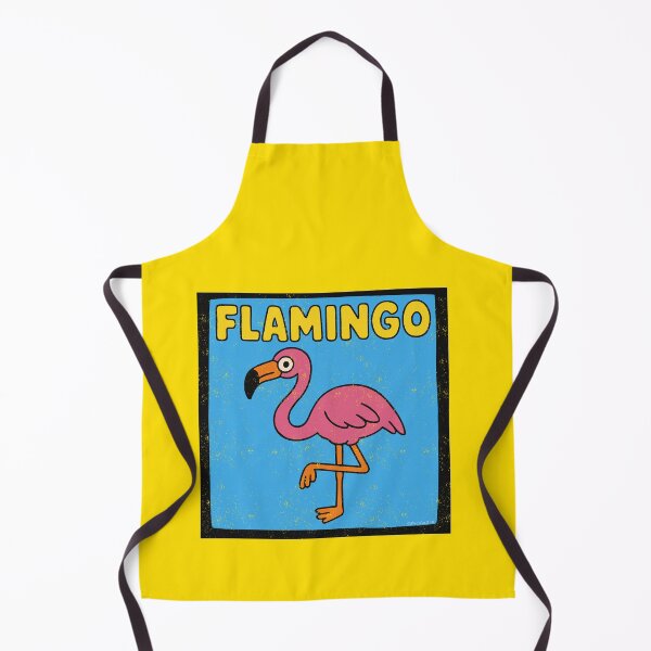 Item preview, Flamingo cartoon - Weathered Look designed and sold by FunnehGacha.