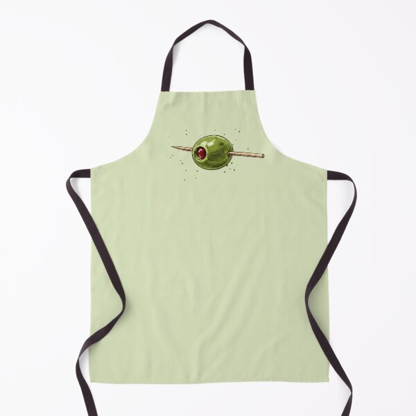 Item preview, Green OLIVE with pimento on a toothpick designed and sold by S-M-P-A.