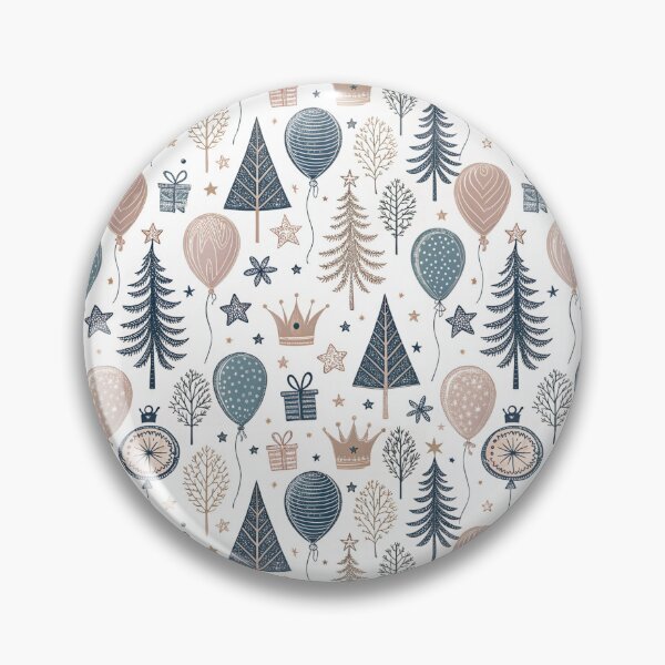 Item preview, Nordic Folk Party Borders Mix | Cozy Scandinavian Folk designed and sold by Shuga-Design.