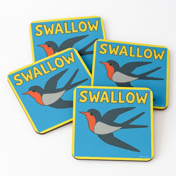 Item preview, Swallow cartoon - Weathered Look designed and sold by FunnehGacha.
