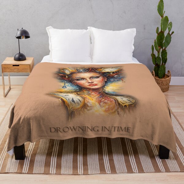 Item preview, Live without regrets. Woman portrait surreal art deco designed and sold by Natart1004.