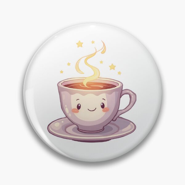 Item preview, Magic Teacup Buddy – Cozy Witch Cute Magical Cup designed and sold by santi-ia.