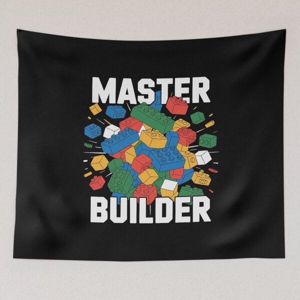 Item preview, Master Builder Kids Block Building Brick Builder designed and sold by AquaKiev.