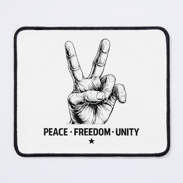 Item preview, Freedom Series - Free Your Mind V Sign Art designed and sold by emaga.