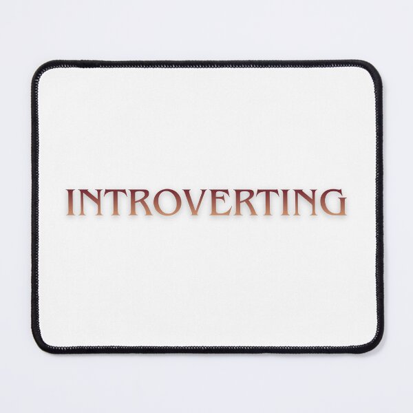 Item preview, Introverting Quiet Introvert Sticker designed and sold by PS-ARTSHOP.