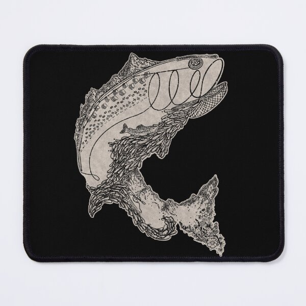 Item preview, GoneFishin'-Bone designed and sold by drawnt0bigskies.