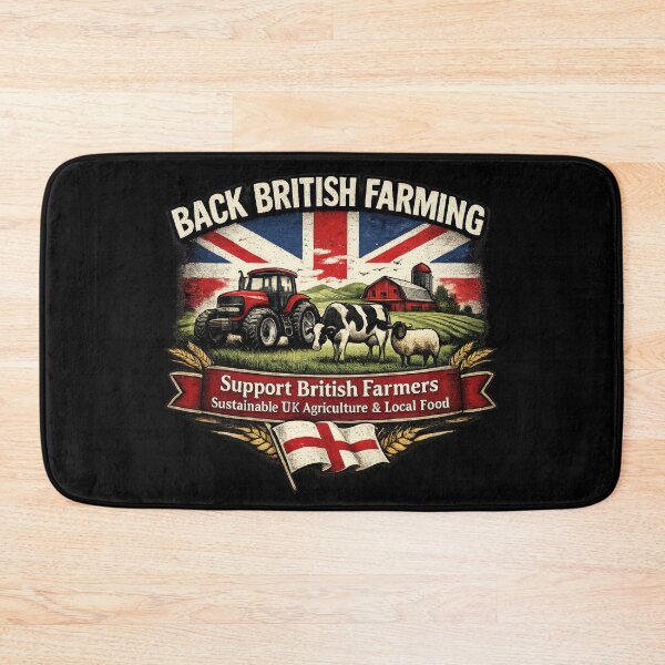 Item preview, Back British Farming designed and sold by LaftaDesign.