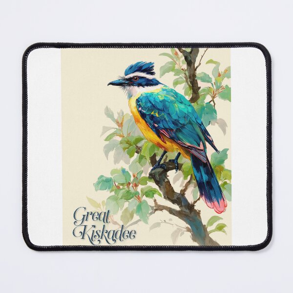 Item preview, Great Kiskadee: Tropical Color, Vocal Charm designed and sold by ForeverPrintsOK.
