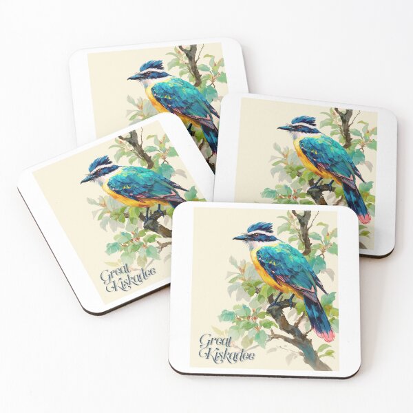 Item preview, Great Kiskadee: Tropical Color, Vocal Charm designed and sold by ForeverPrintsOK.