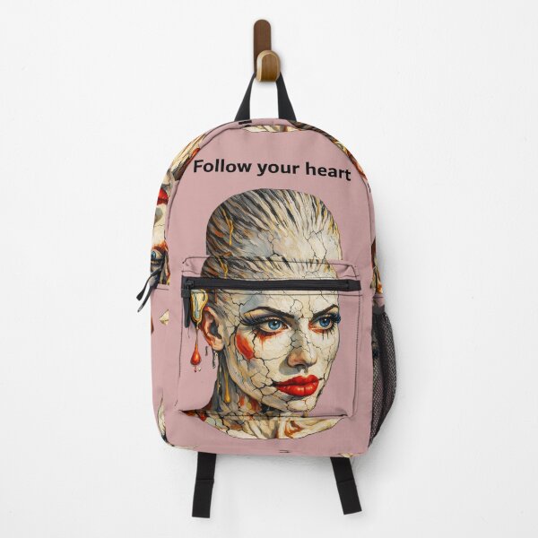 Item preview, Follow your heart. Woman portrait surreal art designed and sold by Natart1004.