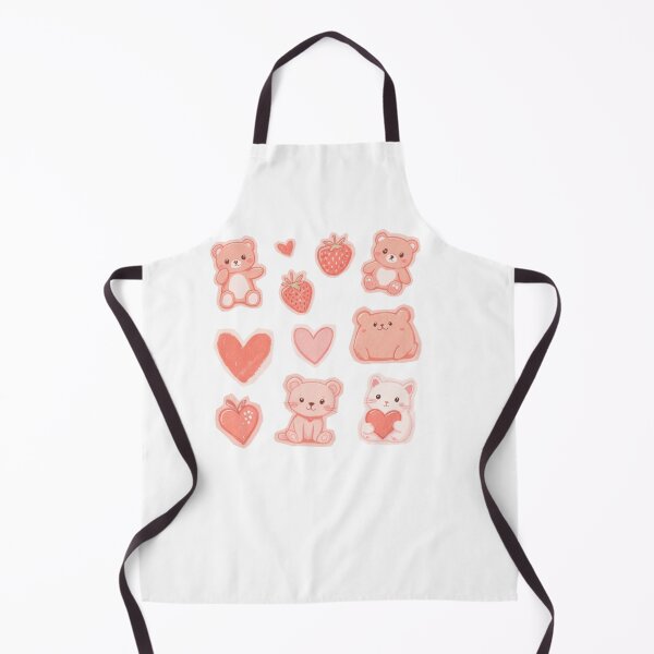 Item preview, funny pink strawberry and bear pack designed and sold by cloudzer0000.