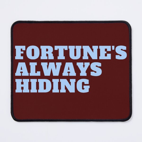 Item preview, Fortune's always hiding designed and sold by TheBootRoom.