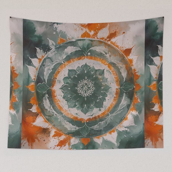 Item preview, Splashing abstraction of Indian Tricolor designed and sold by ShaDeS-AI-Art.