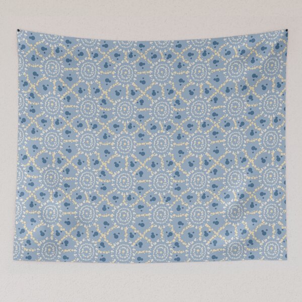 Item preview, Rustic Contemporary Organic Geometry Mandala Pattern designed and sold by PVTCreations.