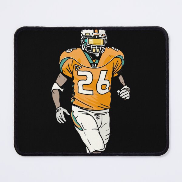 Item preview, Football Icon 26 Miami Orange designed and sold by WilliamsdoGDesi.