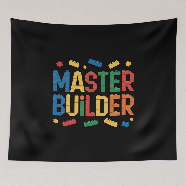 Item preview, Master Builder Kids Building Blocks Brick Builder 1 designed and sold by AquaKiev.