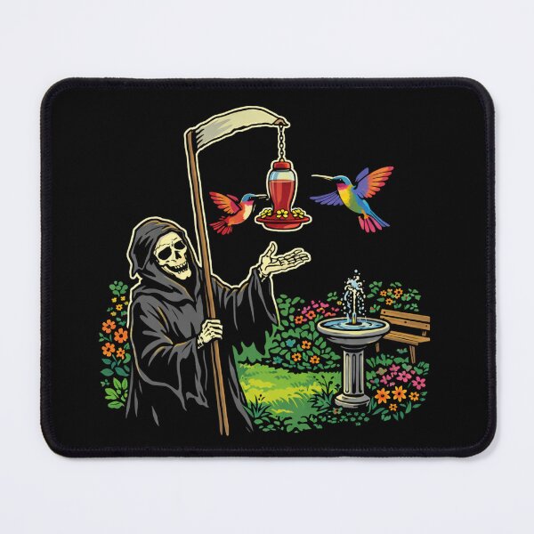 Item preview, Grim Helper Hummingbird (Tee) designed and sold by Michael Puckett.