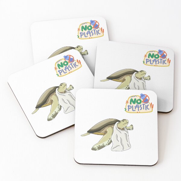 Item preview, Sea Turtle vs. Plastic Bag - Save Our Oceans Illustration designed and sold by SlientOrbit.