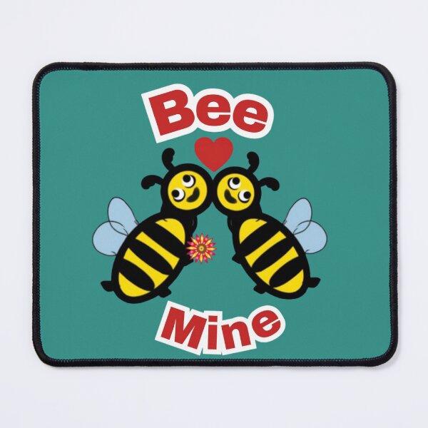 Item preview, Bee Mine Kawaii Bees | Cute Valentine Couple Illustration designed and sold by HopeAndHustle.