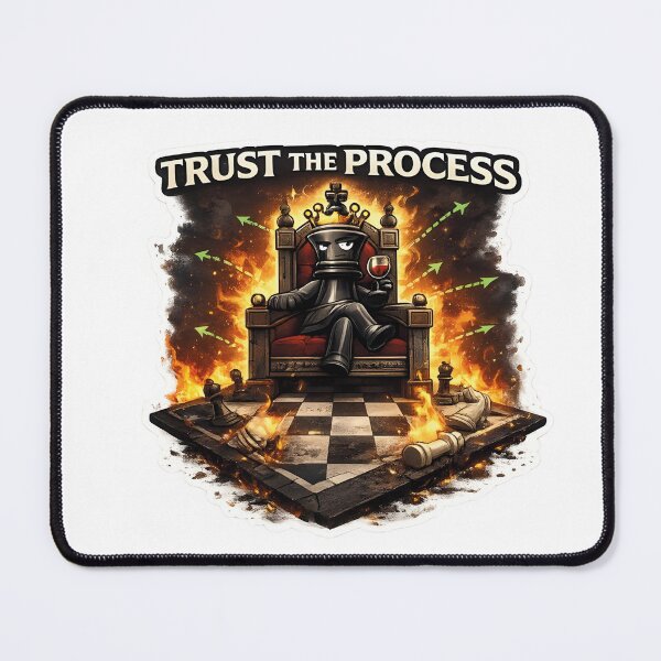 Item preview, Trust the Process designed and sold by Pinned & Forked Studio.