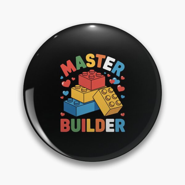 Item preview, Master Builder Kids Building Blocks Brick Master Builder designed and sold by AquaKiev.