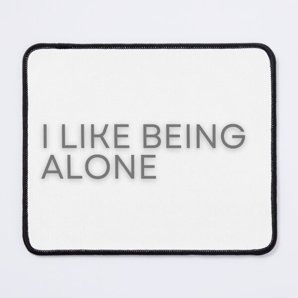 Item preview, I Like Being Alone Introvert Sticker designed and sold by PS-ARTSHOP.