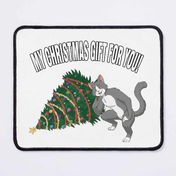 Item preview, Naughty Christmas Cat designed and sold by Astraskal.