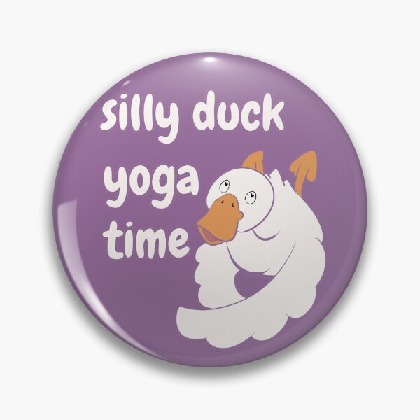 Item preview, Silly Duck Yoga Time designed and sold by HugSomeNettles.