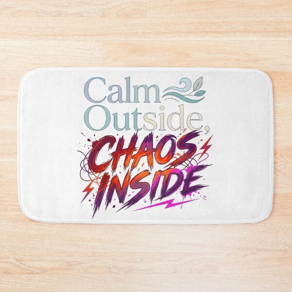 Item preview, chaos and calm, inner peace, calm over chaos, calm chaos designed and sold by TrueArtVibes.