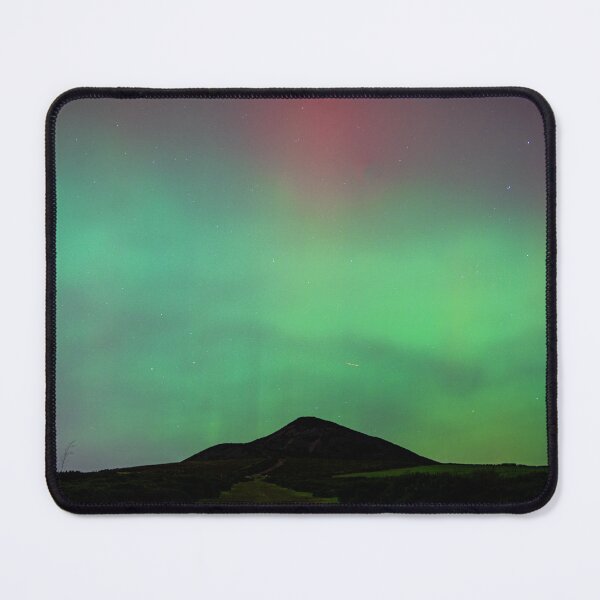 Item preview, Sugar Loaf Wicklow Aurora Borealis Night Sky Wall Art Photograph designed and sold by Martindoran.