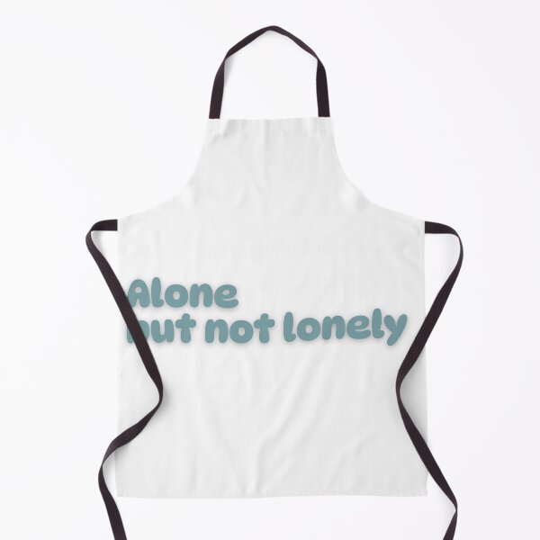 Item preview, Alone But Not Lonely Quiet Life Sticker designed and sold by PS-ARTSHOP.