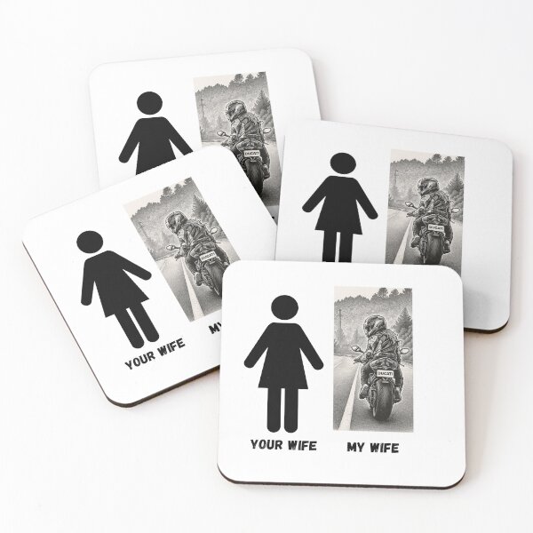 Item preview, funny quote you wife my wife biker wife lifestyle designed and sold by ikramart11.