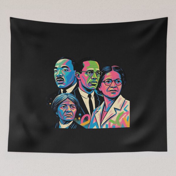Item preview, Black History Legends Modern Multi Portrait designed and sold by GrumpySableye.