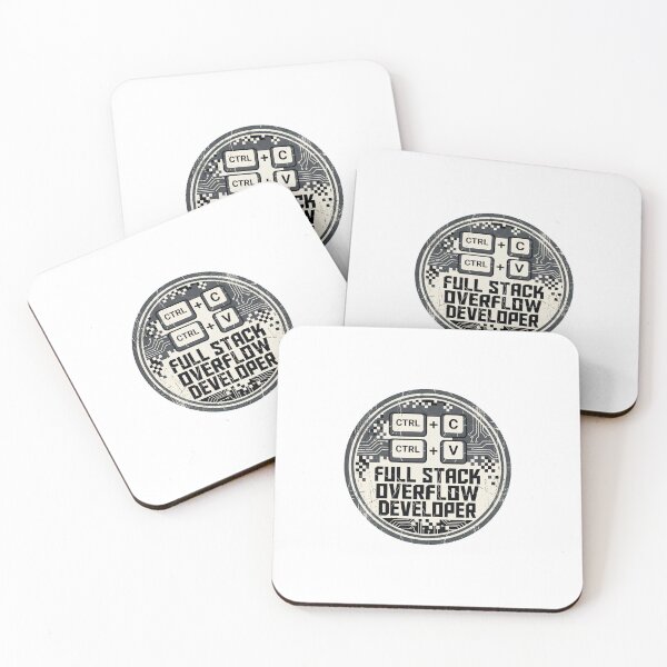 Item preview, Full Stack Overflow Developer Ctrl C Ctrl V Funny Programmer designed and sold by Fenay Designs.